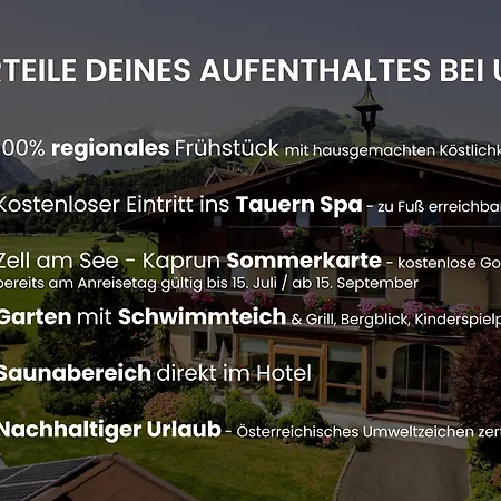 Simone's Platzerl - Inklusive Taeglichem Freien Eintritt Tauern - Nur 5 Gehminuten, Sommerkarte, Privatem Garten Mit Schwimmteich, Grill Und Saunabereich Maison d'hôtes 2*