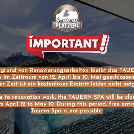 Simone'S Platzerl - Inklusive Taeglichem Freien Eintritt Tauern Spa - Nur 5 Gehminuten, Sommerkarte, Privatem Garten Mit Schwimmteich, Grill Und Saunabereich